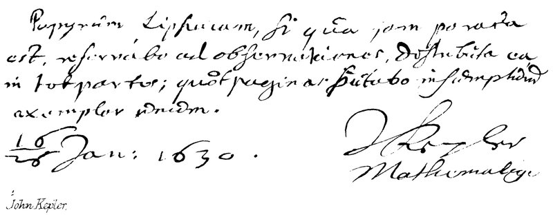 John Kepler de English School