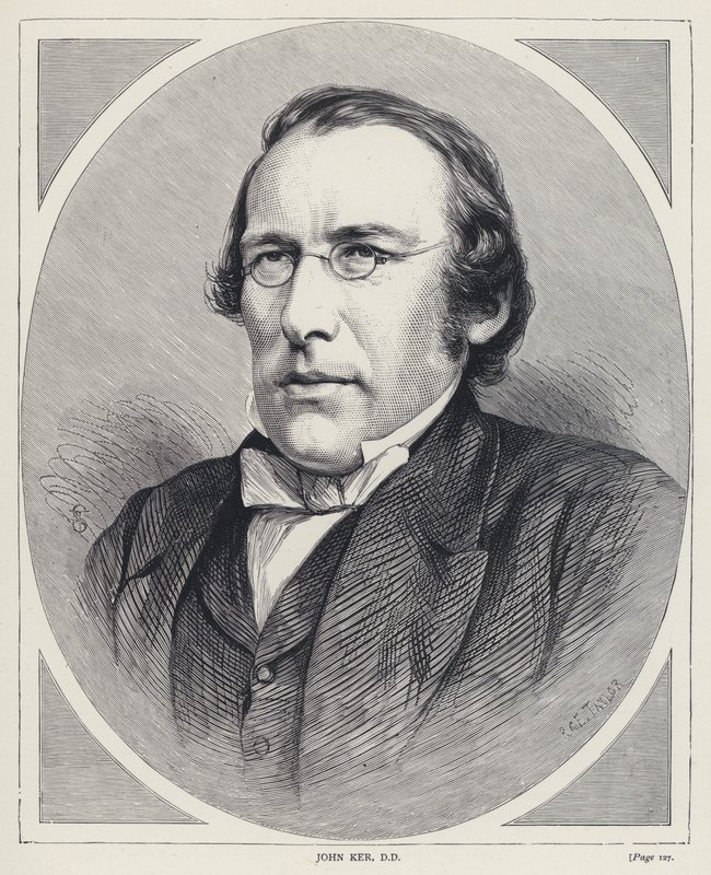 John Ker, DD (gravura) de English School
