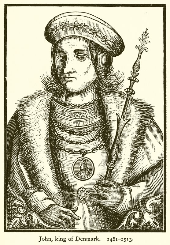 João, rei da Dinamarca. 1481-1513 de English School