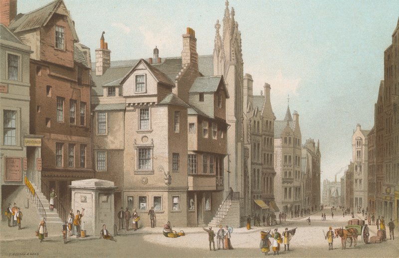 Casa de John Knox e Canongate - Edimburgo de English School