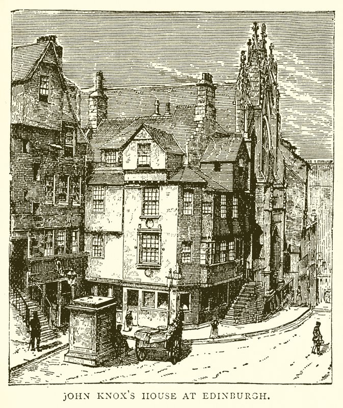John Knoxs House em Edimburgo de English School