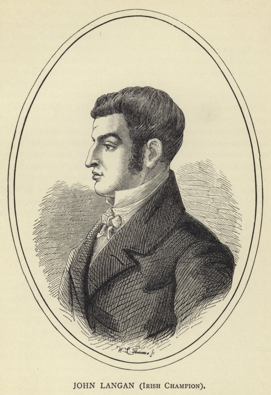 John Langan, campeão irlandês de English School