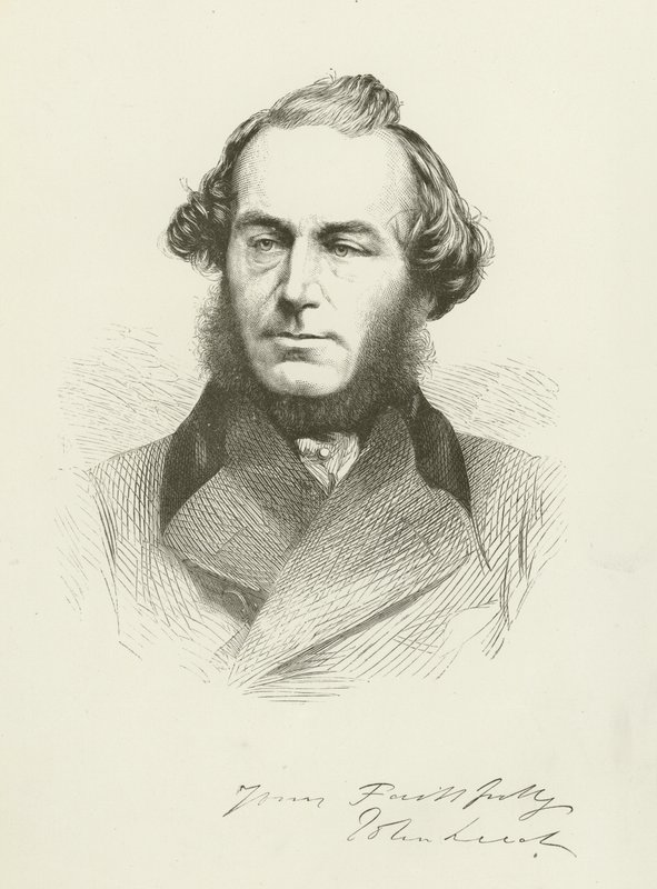John Leech, retrato de English School