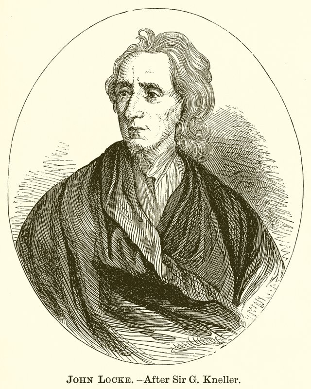 John Locke - depois de Sir G. Kneller de English School