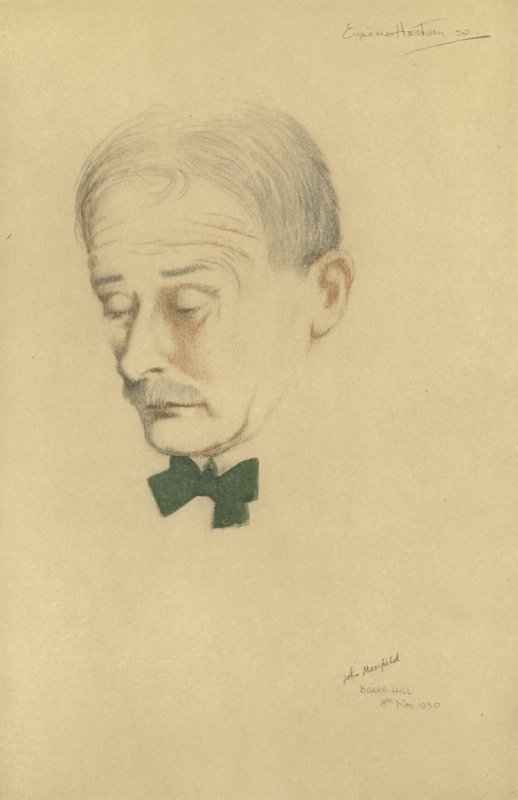 John Masefield, poeta inglês de English School
