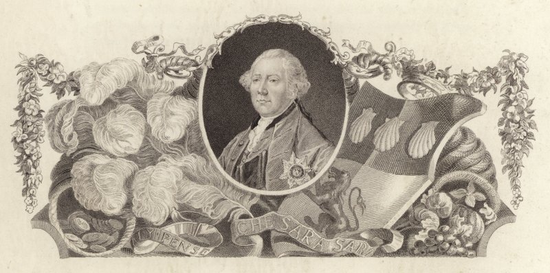 John Russell, 4º Duque de Bedford, político britânico (gravura) de English School