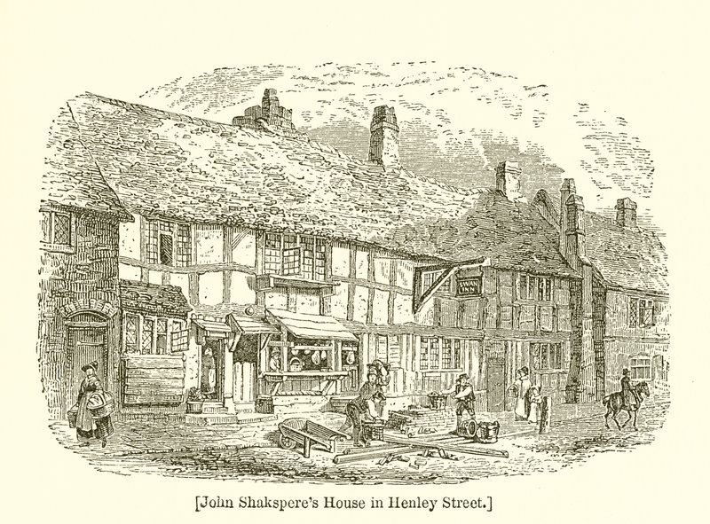 John Shaksperes House em Henley Street de English School