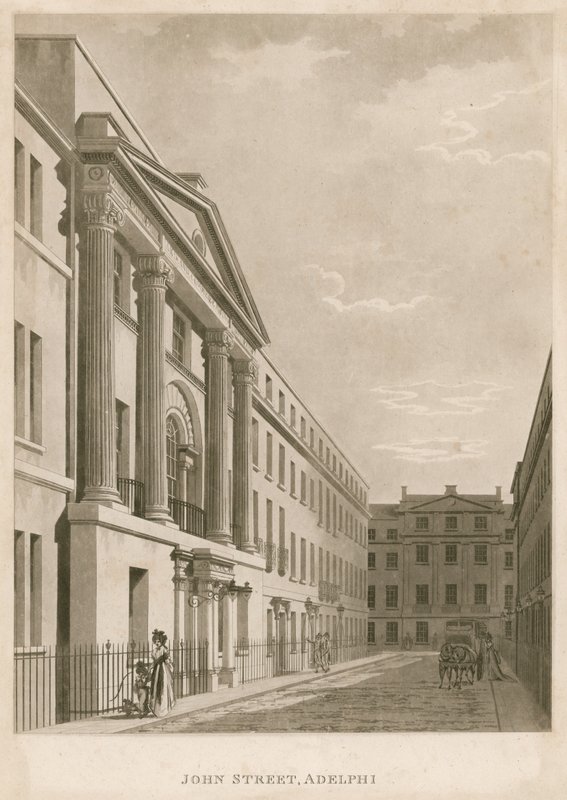 John Street, Adelphi, Londres de English School