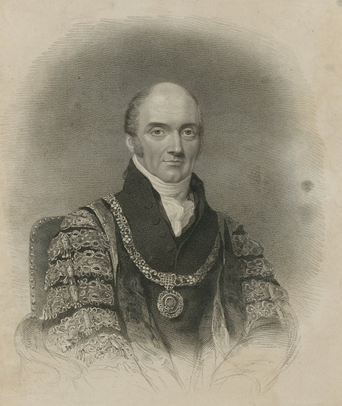 John Thomas Thorp, prefeito de Londres em 1815 de English School