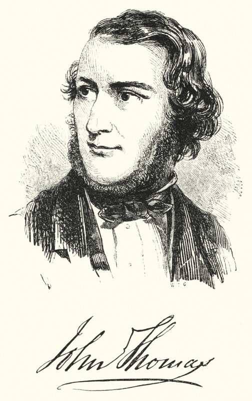 John Thomas, o conhecido escultor e modelador (gravura) de English School