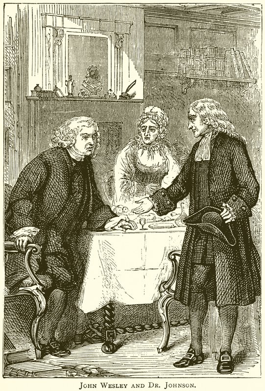 John Wesley e Dr. Johnson de English School
