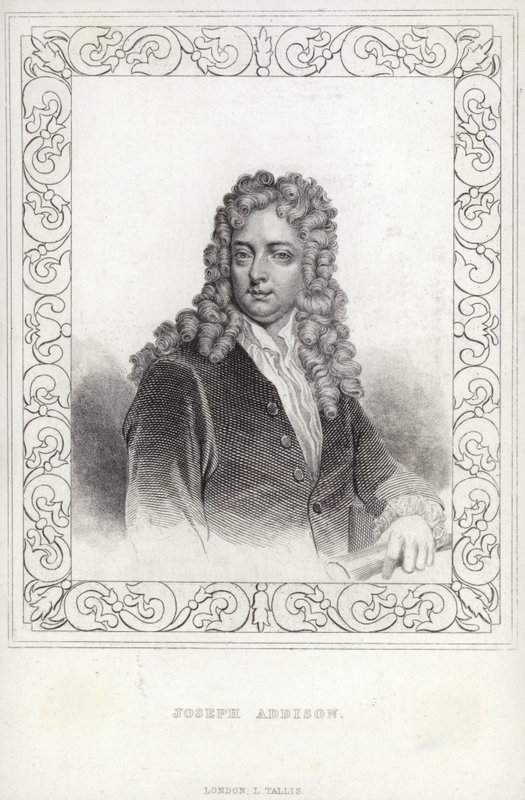 Joseph Addison, escritor e político inglês de English School