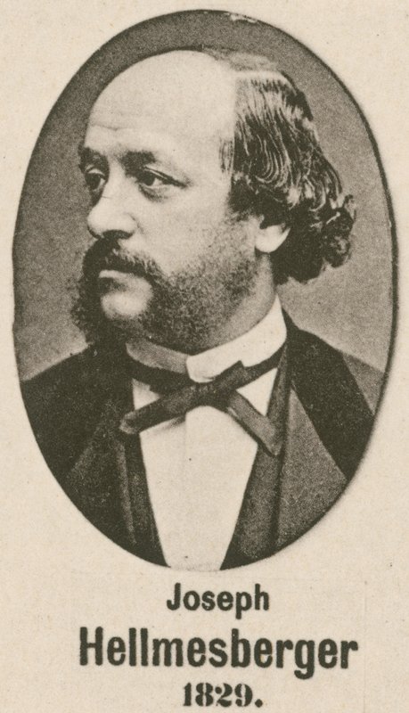 Joseph Hellmesberger (gravura) de English School