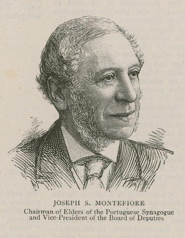 Joseph S Montefiore, Presidente dos Anciãos da Sinagoga Portuguesa e Vice-Presidente do Conselho dos Deputados de English School