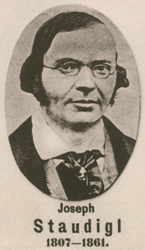 Joseph Staudigl (gravura) de English School