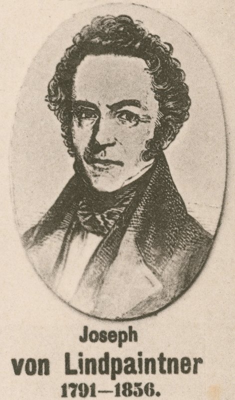 Joseph de Lindpaintner (gravura) de English School