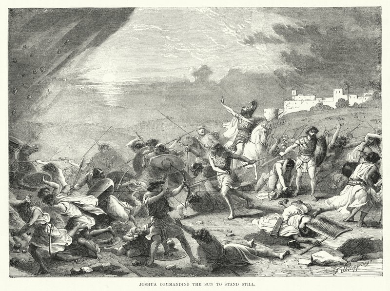 Josué ordenando ao Sol para ficar parado (gravação) de English School