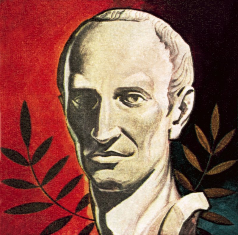 Julius Caesar, assassinado nos idos de março 44BC de English School