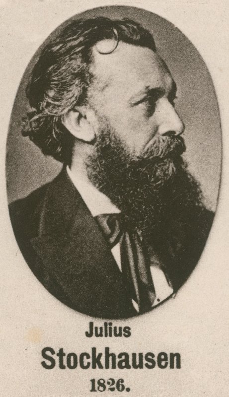 Julius Stockhausen (gravura) de English School