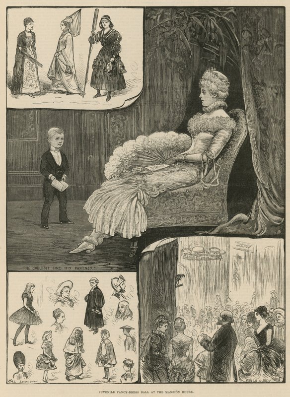 Bola de fantasia juvenil na Mansion House de English School