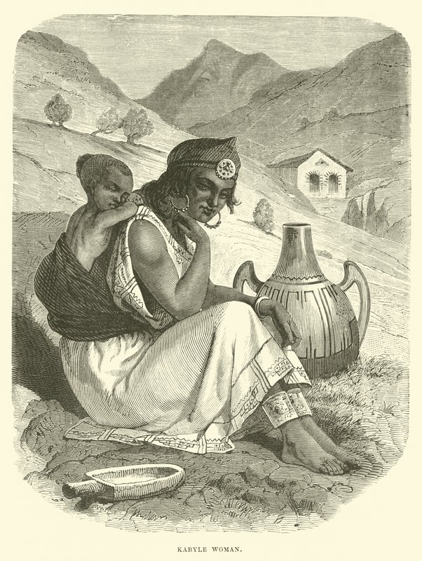 Mulher kabyle de English School