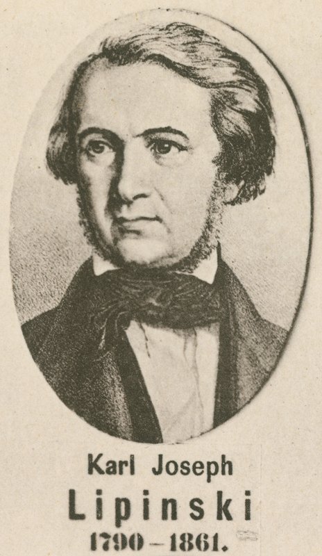 Karl Joseph Lipinski (gravura) de English School