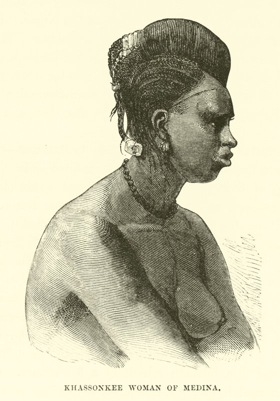 Khassonkee mulher de Medina de English School