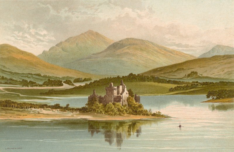 Castelo de Kilchurn - Loch Awe de English School