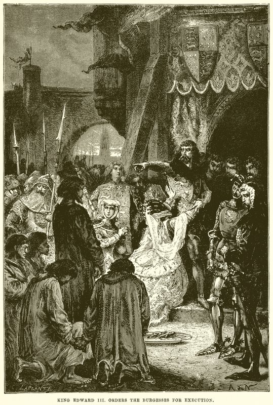 O rei Edward III ordena os Burgesses para a execução de English School