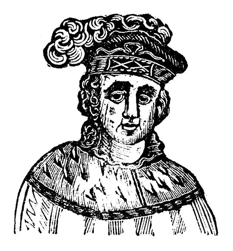 Rei Eduardo V (xilogravura) de English School