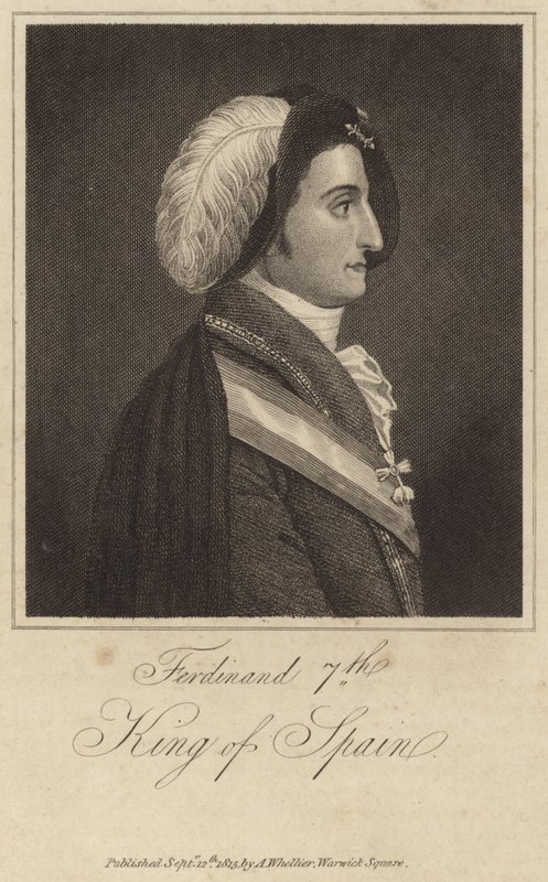 Rei, ferdinand, VII, de, espanha de English School