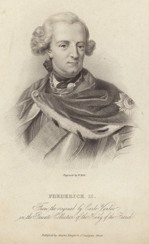 Rei Frederico II da Prússia de English School