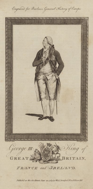Rei George III da Grã-Bretanha e Irlanda de English School