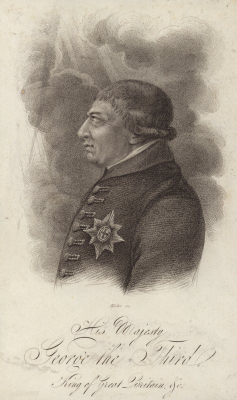 Rei George III da Grã-Bretanha e Irlanda de English School