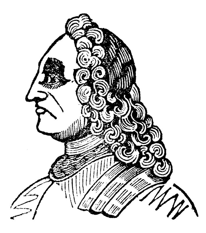 Rei Jorge II (xilogravura) de English School