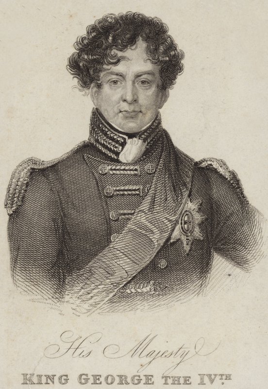 Rei George IV da Grã-Bretanha e Irlanda de English School