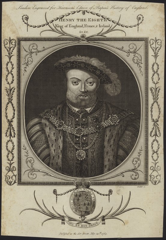 Rei, Henry, VIII, de, inglaterra de English School