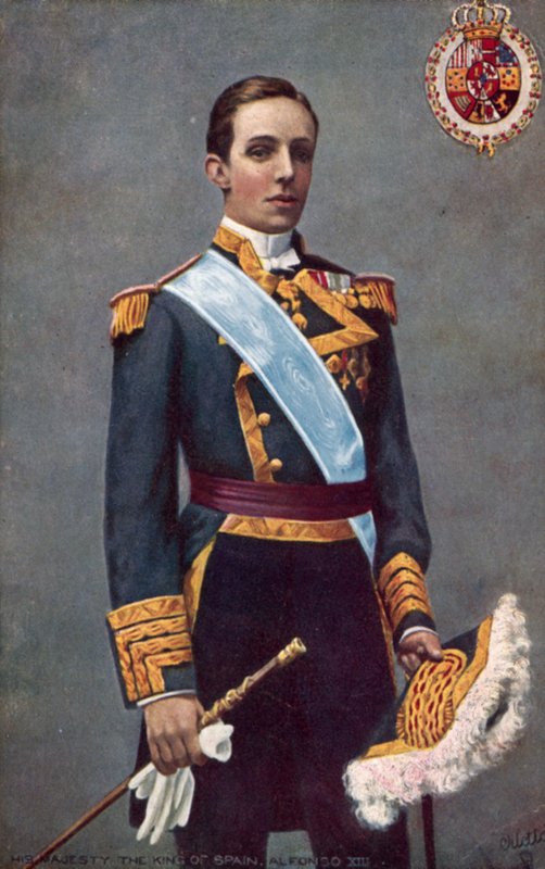 Rei da Espanha, Alfonso XIII de English School