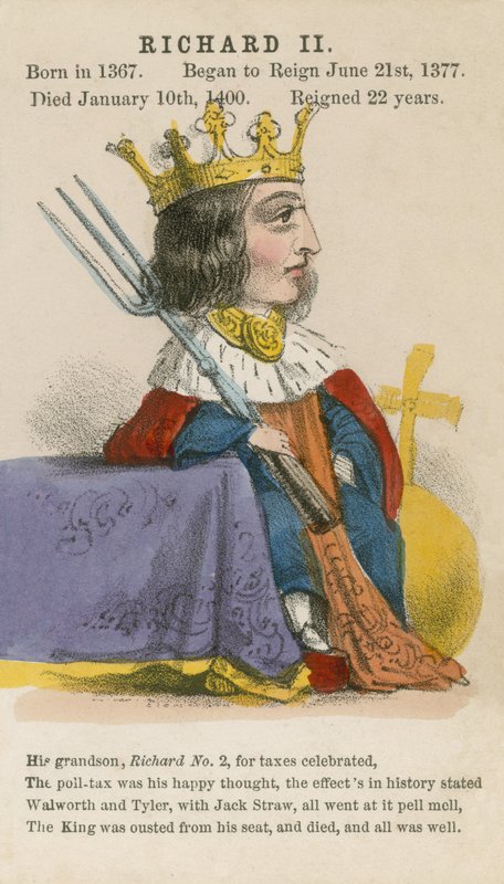 Rei Ricardo II (aquatinta) de English School