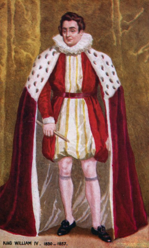 Rei Guilherme IV (cor litho) de English School