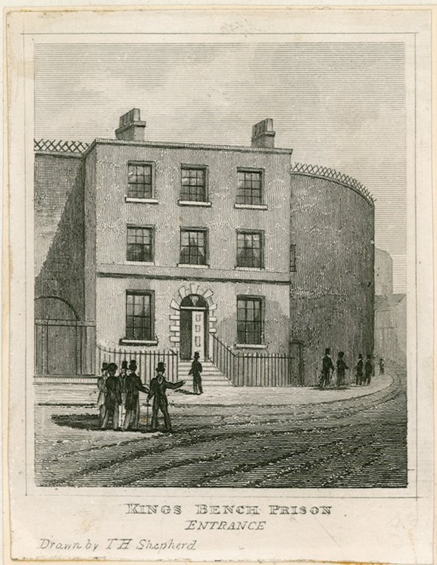 Prisão do banco dos reis, Londres de English School