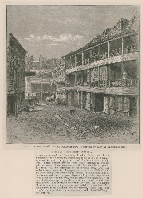 Kings Head, Southwark de English School
