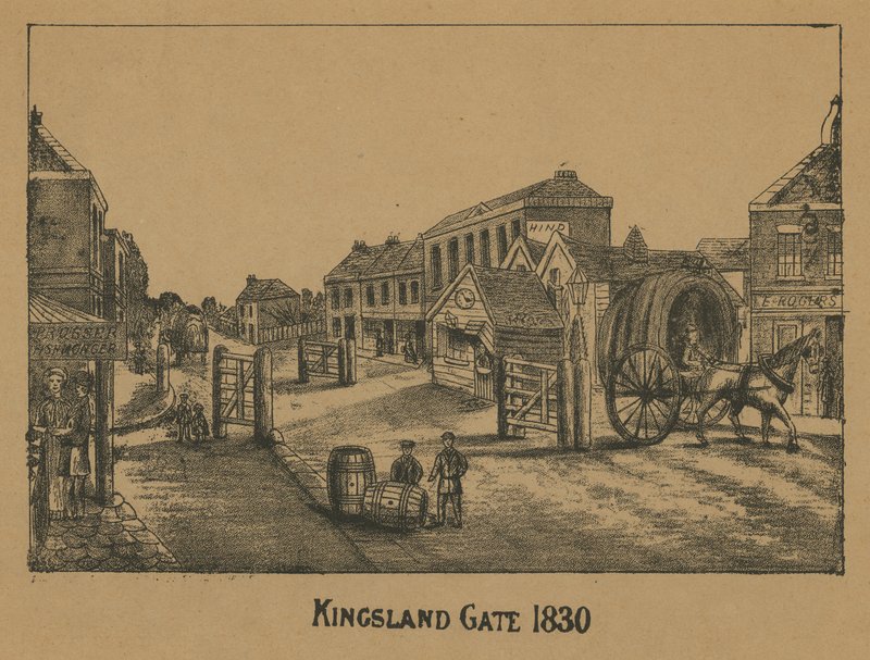 Portão de Turnpike de Kingsland de English School