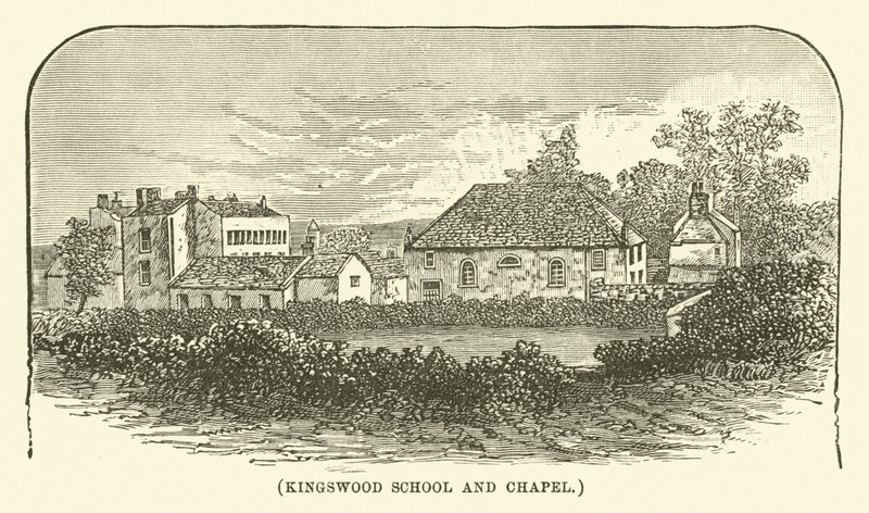 Escola e capela de Kingswood (gravura) de English School