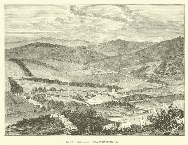Kirk, Yetholm, Roxburghshire de English School
