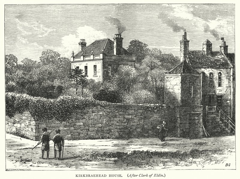 Kirkbraehead House (gravura) de English School