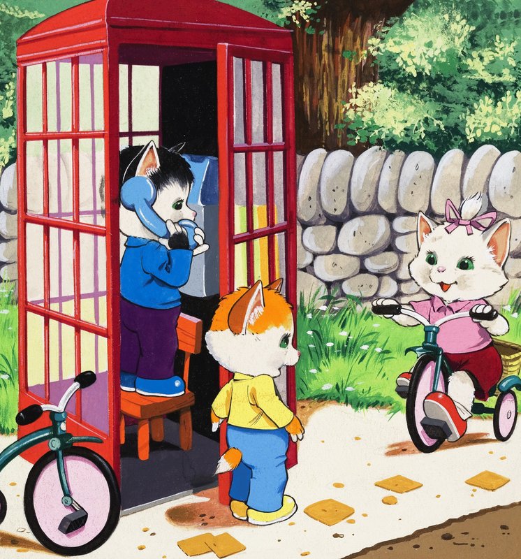 Gatos gatinho de English School