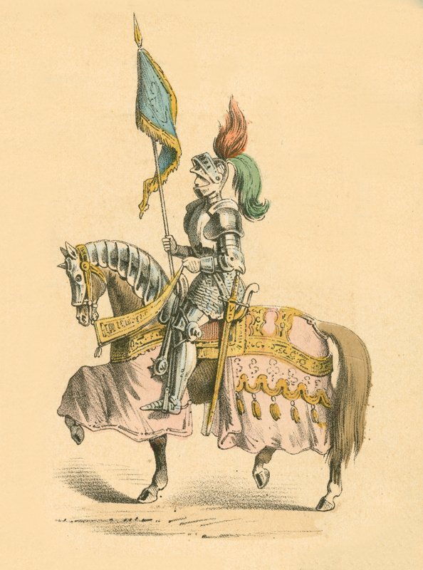 Cavaleiro de armadura de English School