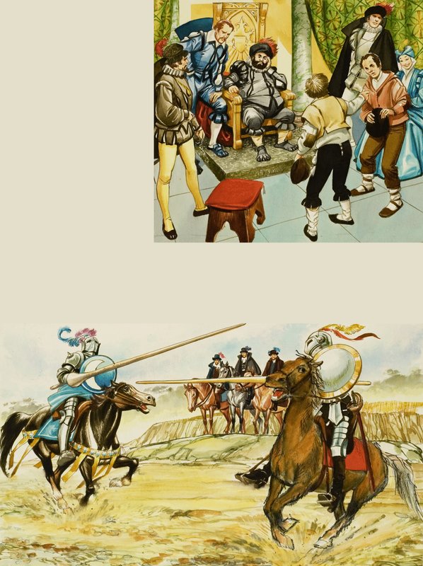 Cavaleiros Jousting de English School