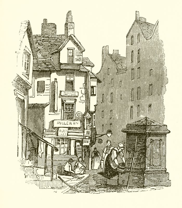 Knoxs House em Canongate, Edimburgo de English School